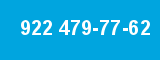 922 479-77-62